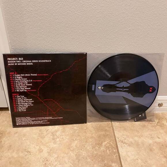 Project 863 Seasons 2&3: Original Series Soundtrack Vinyl by Michael Badal - Picture 2 of 6